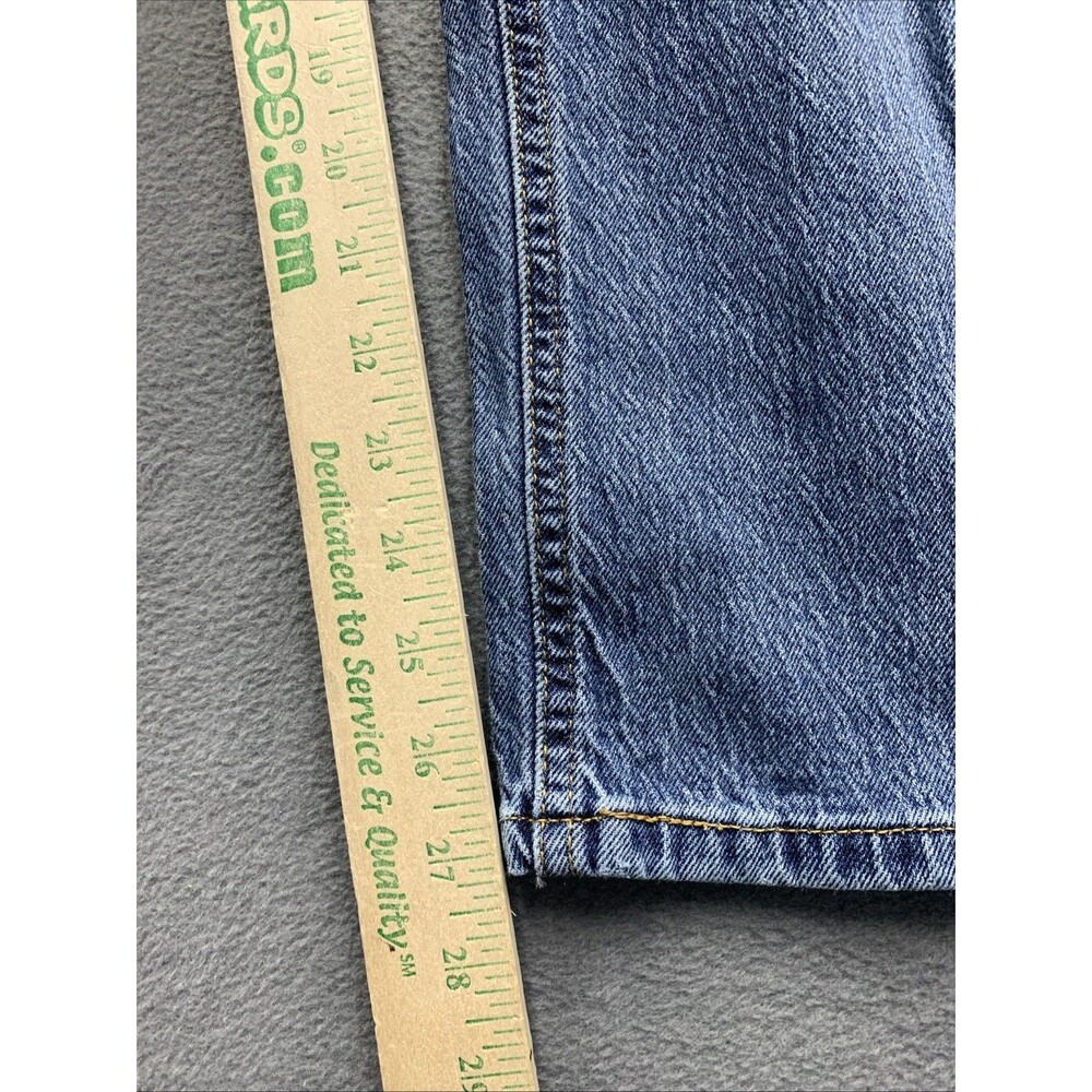Levi's 541 Denim Jeans Men's Athletic Taper Blue Distressed Broken In Size 30X30 - Picture 6 of 16